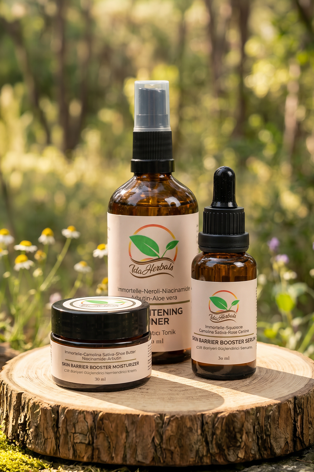 Tonik Serum Krem 3'lü Set