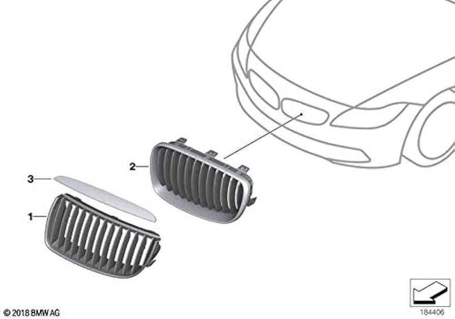 ÖN BÖBREK PANJUR SAĞ M PERFORMANCE E92LCI/E93LCI 51712158984