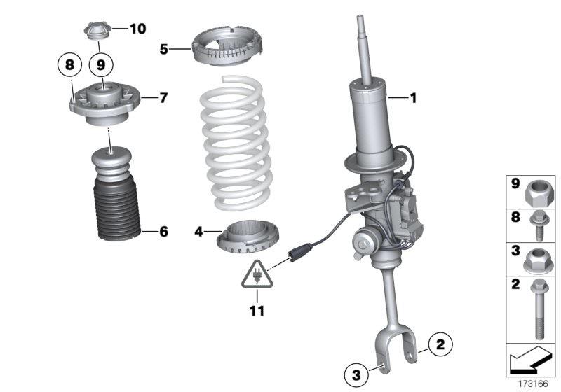 ÖN AMORTİSÖR F12/F13 D.NO:37116863123