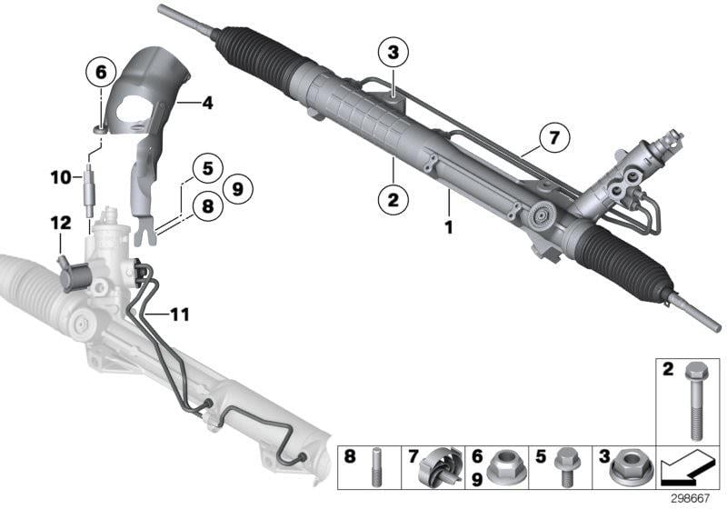 DİREKSİYON KUTUSU E90/E90LCI