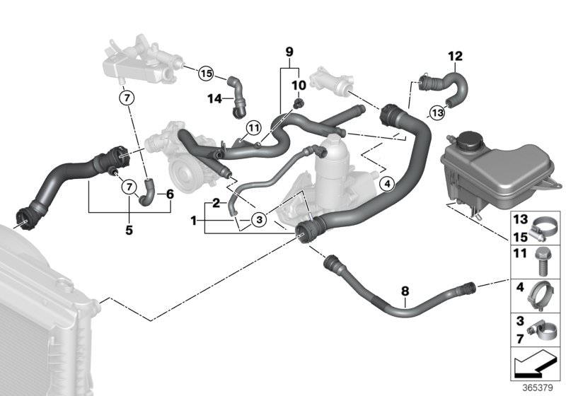 SU HORTUMU M57N2 / E60/E60LCI