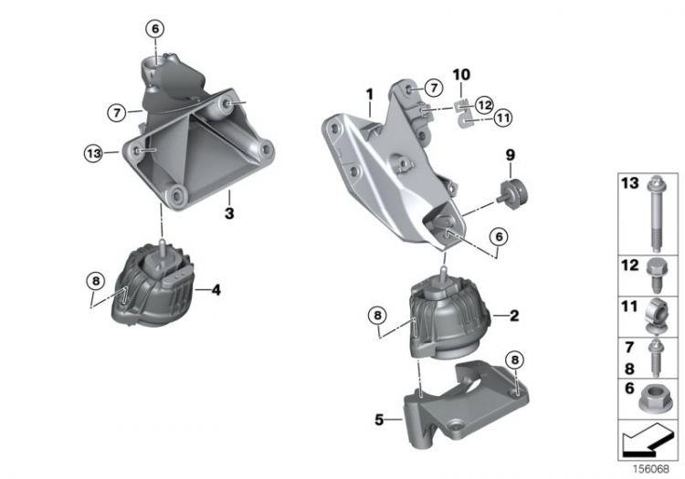MOTOR TAKOZ SOL 22117935141