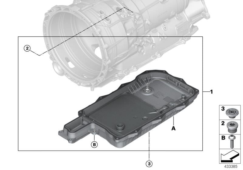 BMW ŞANZIMAN YAĞ KARTERİ F30 G30 F15 24118632189