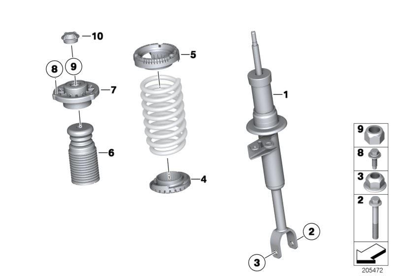 ÖN AMORTİSÖR F12/F12LCI