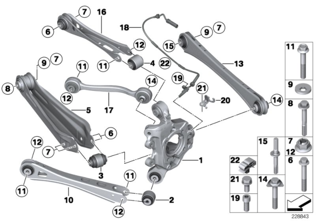 BMW ARKA SALINCAK F25/F26 33326795812
