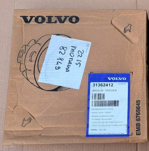 VOLVO ÖN FREN DİSKİ (S40-V50-C30-C70-V40II) (04-) (16