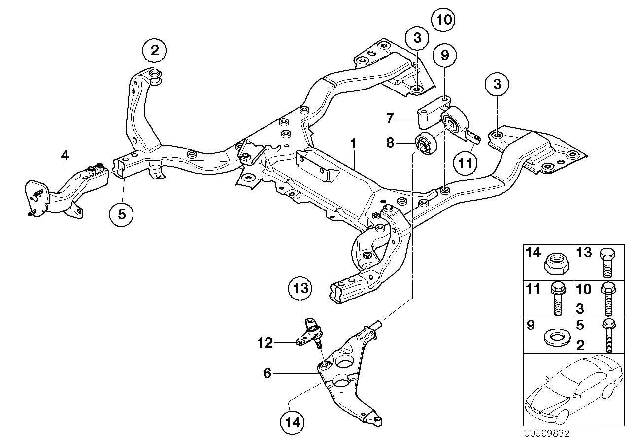ÖN AKS TRAVERSİ MİNİ R50/R52/R53