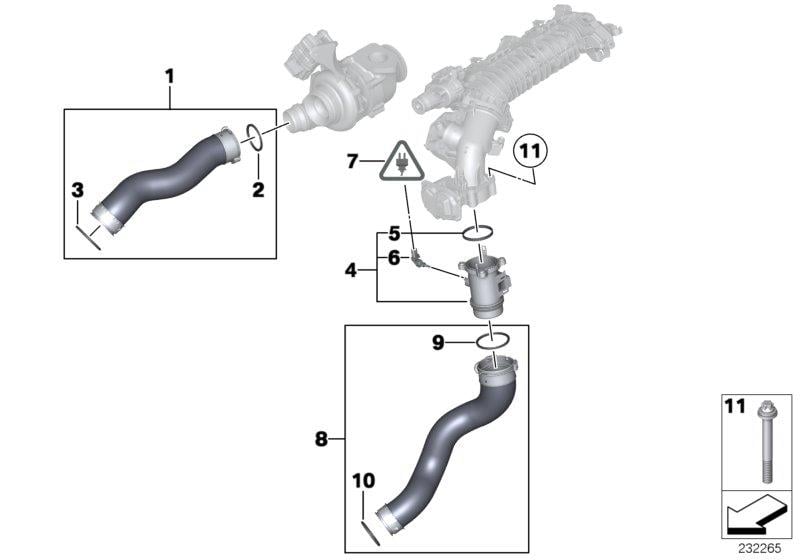EGR EMME BORUSU E 60/81/82/87/90 
