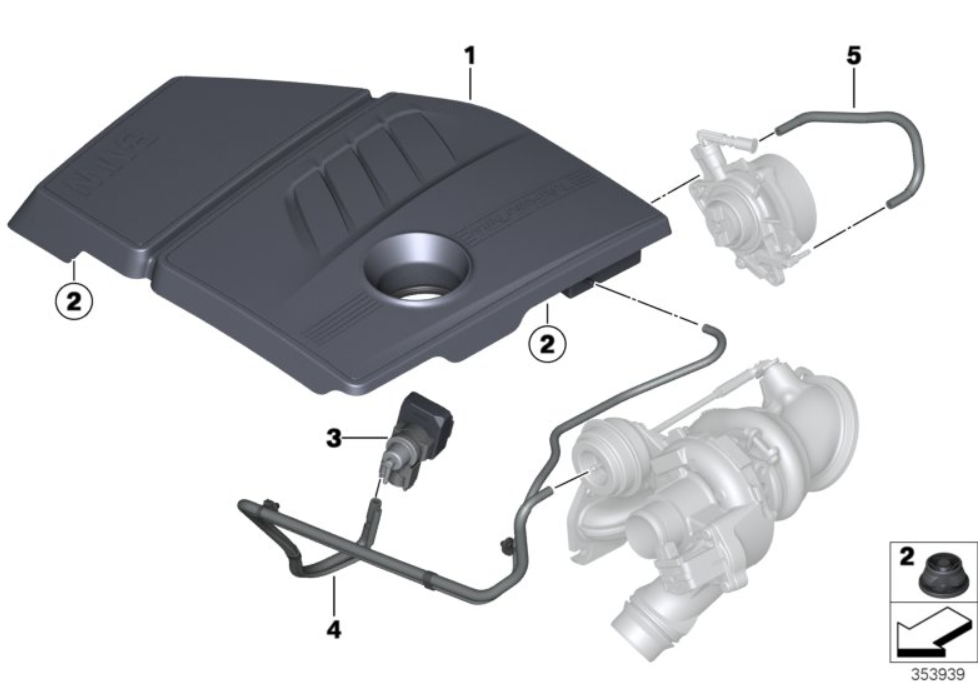 MINI TURBO BASINÇ VALFİ R55/R56/R57/R60 1657599547 