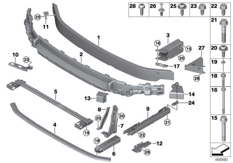 BMW ÖN İÇ TAMPON BAGLANTI DEMİRİ SAĞ 51117365270