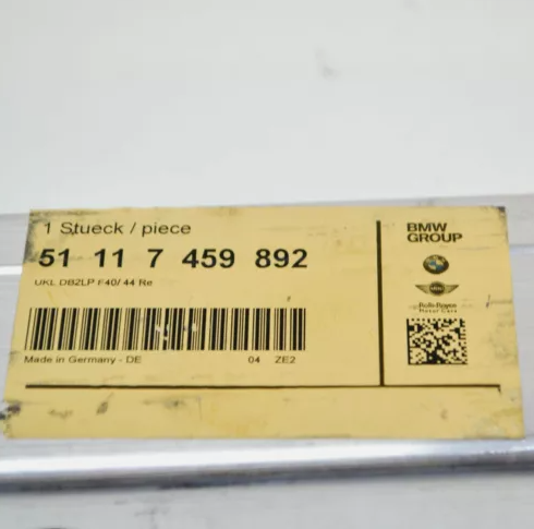 BMW ÖN TAMPON ALT BAGLANTI DEMİRİ SAĞ 51117459892