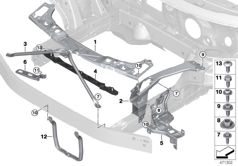 BMW FAR ALT SACI SOL F48 51647342501