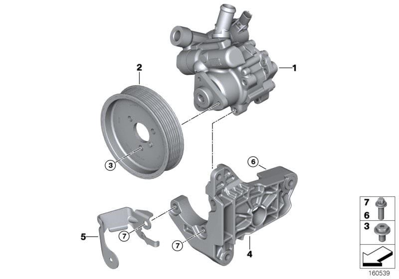 DİREKSİYON POMPASI N43 E90/E90LCI