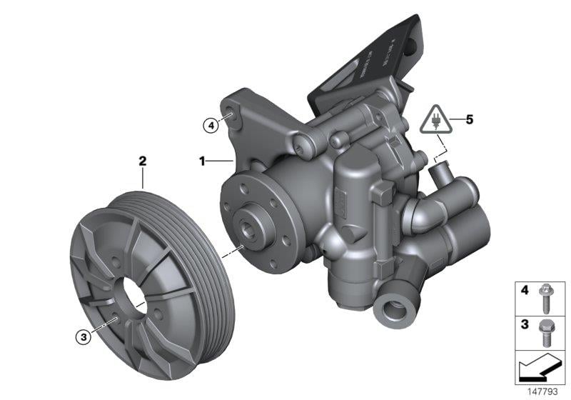 AKTİF DİREKSİYON POMPASI E90LCI N52/N53