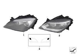 KOMPLE FAR SAĞ ADP.XENON F06GC/F12/F13 63117272016