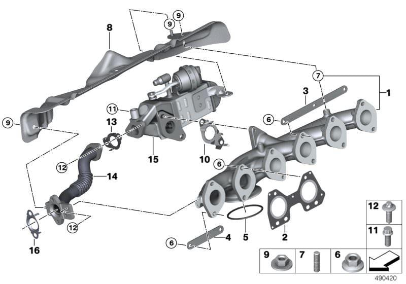 EGR SOĞUTUCUSU F10/F02/F15