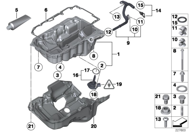 YAĞ SEVİYE MÜŞÜRÜ F20/F30/F32/F36