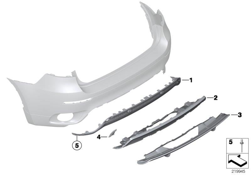 ARKA ÇEKİ DEMİR KAPAK SAĞ E71 51122159364
