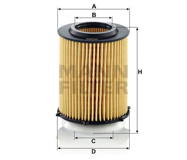 VOLVO YAĞ FİLTRESİ (P3+P4) (14-) (NEW=D4+T5)