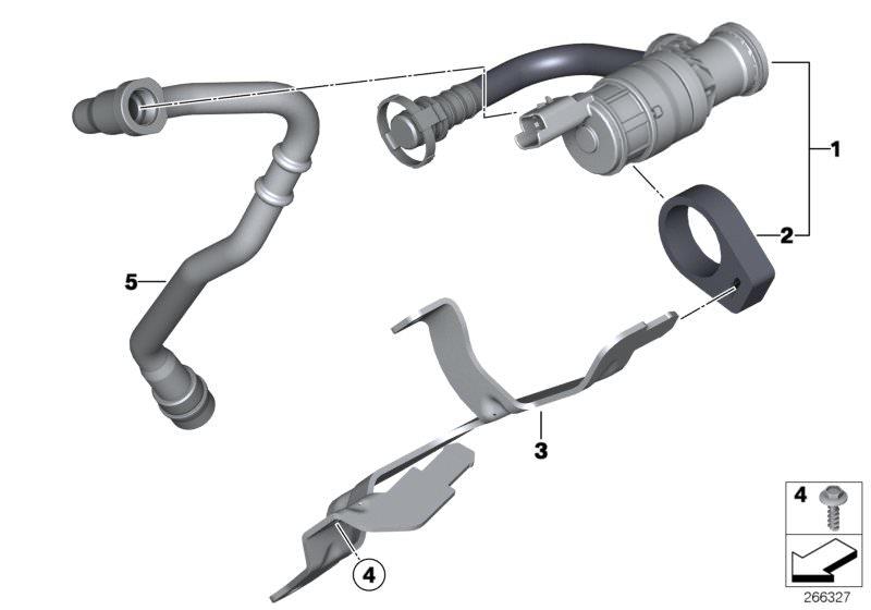 YAKIT DEPO VALFİ F20/F21/F30/F30LCI/F35/F35LCI