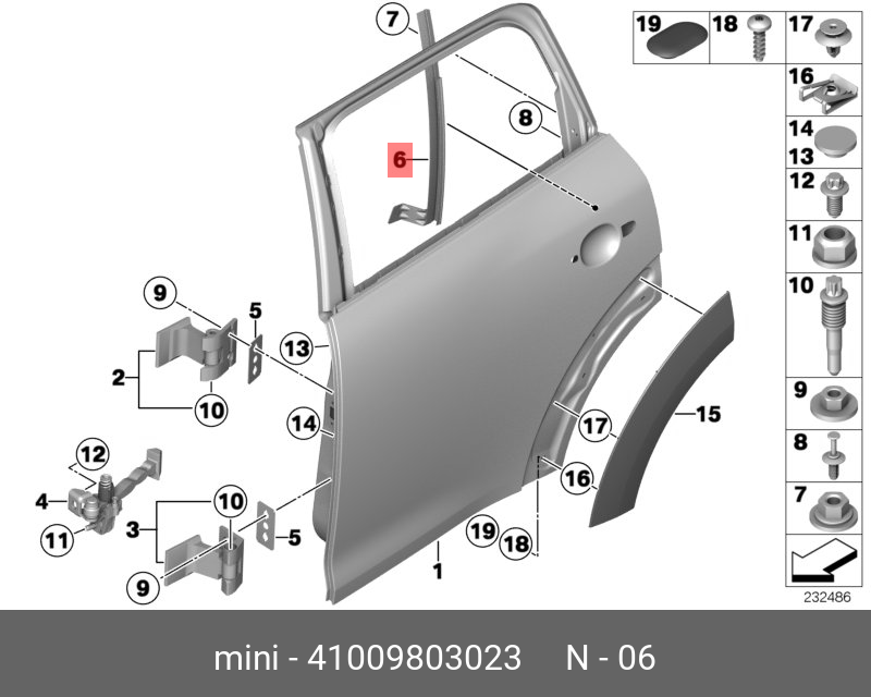 CAM KIZAGI RAYI MINI R60 41009803023