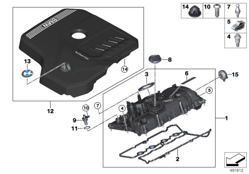 MOTOR ÜST KAPAK AMBLEMİ