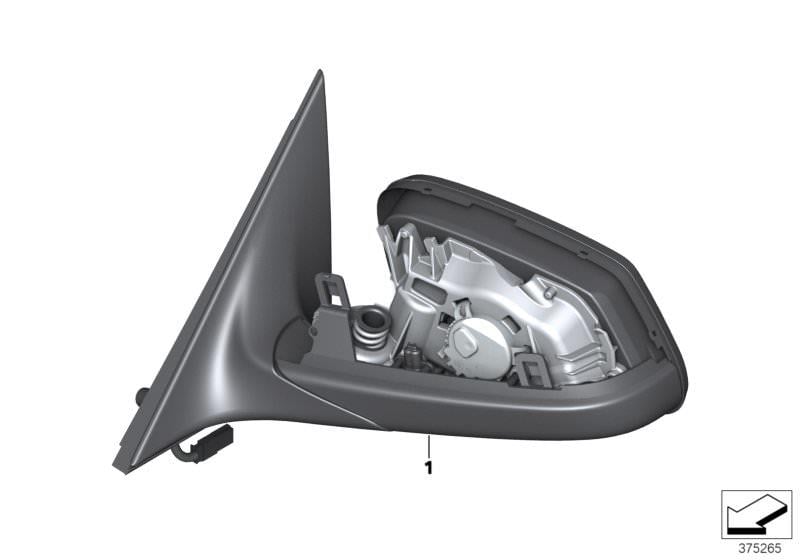 KOMPLE AYNA SOL E60LCI 51167189593
