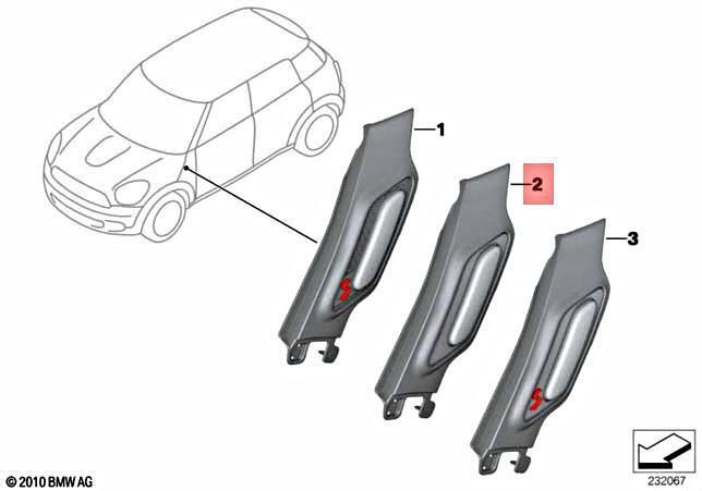 ÇAMURLUK SİNYALİ SOL MINI R60 51139806637