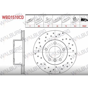 ÖN FREN DİSKİ  F20 F21 F22 F23 F87 34116792215