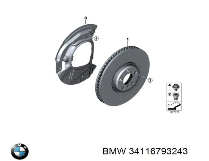 ÖN FREN DİSKİ E70/E70LCI/F15/E71/F16 ( 6 886 481 )
