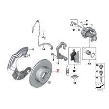 ÖN FREN DİSKİ E87LCI/E90/E90LCI