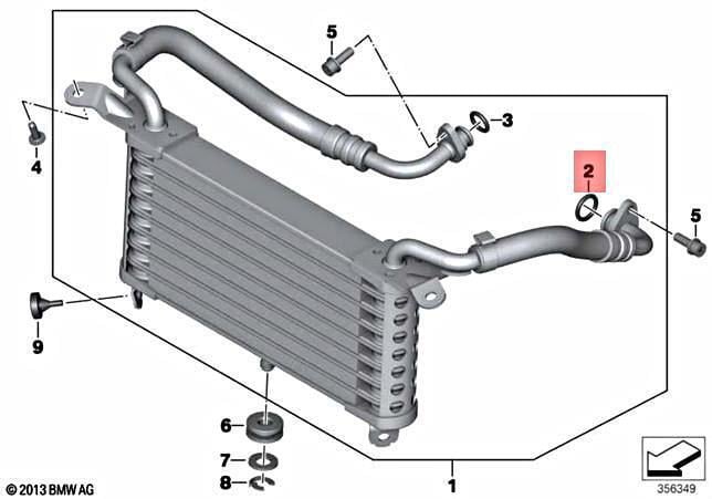 TURBO EMME BORU ORİNG N13 F20/F30