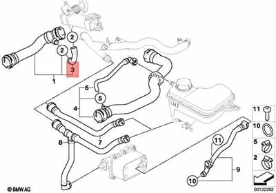 SU HORTUMU E83/E83LCI