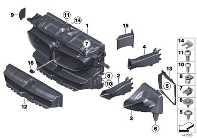 ÖN FREN HAVA BORUSU SAĞ M F06/F12/F13/LCI 51748050400