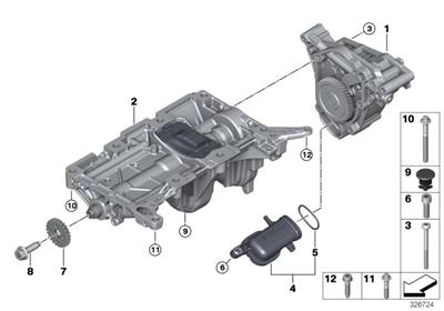 BMW YAĞ POMPASI N20 11417610378