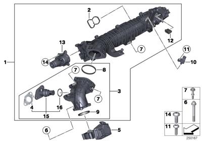 EMME MANİFOLD CONTASI N57N F30/F32/F10/F12/F15