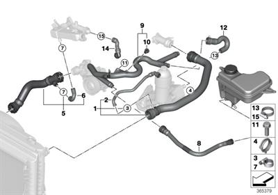 SU HORTUMU M57N2 / E60/E60LCI