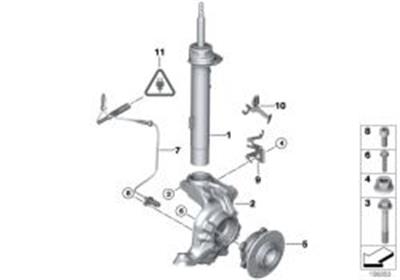 ÖN AMORTİSÖR M3 E90/E90LCI/E92/E92LCI