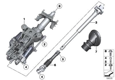 DİREKSİYON MİLİ ALT F10/F10LCI/F12/F12LCI/F01LCI