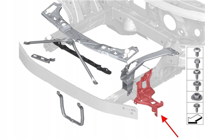 BMW FAR ALT SACI SOL F48 51647342501
