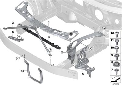 BMW FAR ALT SACI SOL F48 51647342501