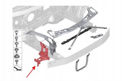 BMW FAR ALT SACI SAĞ F48 51647342502