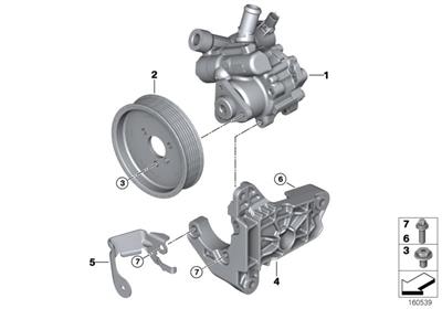 DİREKSİYON POMPASI N43 E90/E90LCI