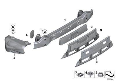 ARKA DEMİR BRAKETİ F12/F13 51127223160