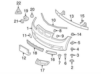 ÖN TAMPON PDCLİ E88/E82 COUPE / CABRİO 51117209153