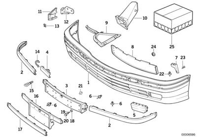 ÖN TAMPON ÇITA SOL 51118146077