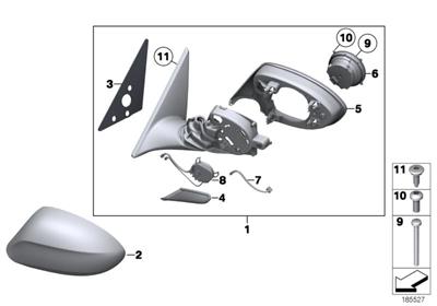 KOMPLE AYNA SAĞ Z4 E89 51167281984