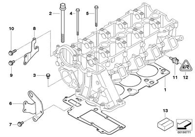 BMW SİLİNDİR KAPAK CONTA M47 E46 1 KERTİK 11122247498