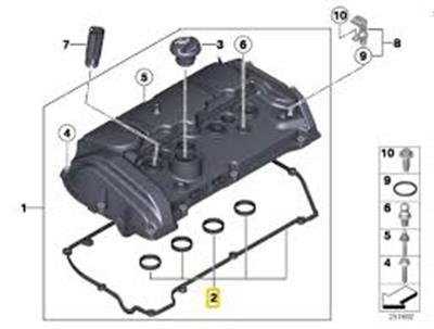 SİBOP KAPAK CONTASI N13 F20/F30 R55/R56/R57LCI