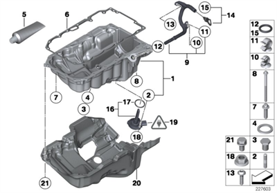 YAĞ SEVİYE MÜŞÜRÜ F20/F30/F32/F36